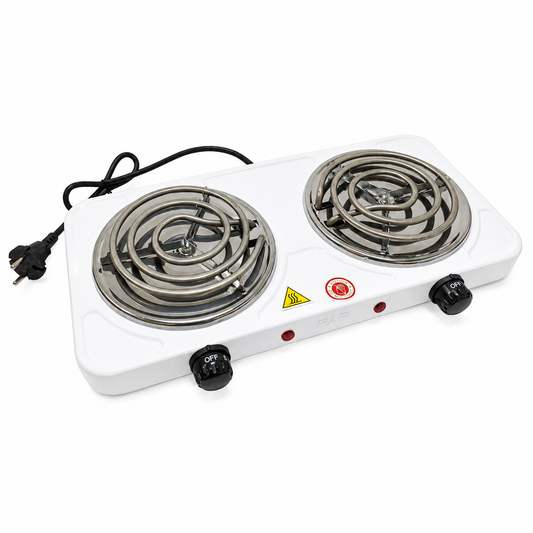 Electric Stove ( double ) & Hot Plate Cooker R.8020B – Uniform Heating 2000W
