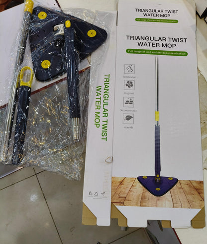 Triangle Twister Mop 360° Rotating Mop Triangular