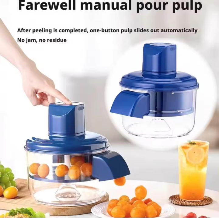 Automatic electric fruit peeler