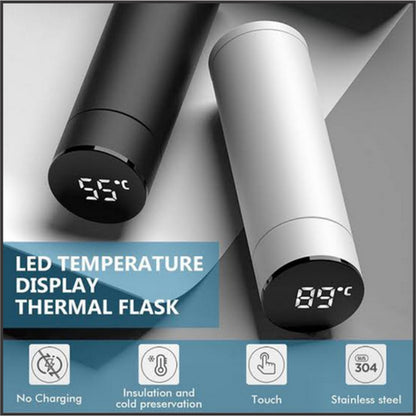 Temperature Display Vaccume insulted stell water Bottle